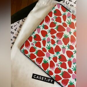 CASETiFY Impact Folio Case for iPad Pro 12.9" (3rd/4th/5th/6th Gen) - Strawberry
